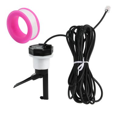 Imagem de lasuroa Interruptor Fluxo GLX-FLO-RP para Sistemas de Sal Hayward Goldline Aquarite, Monitor Fluxo Piscina com Cabo 4,57m para Proteção Célula de Sal e Gerador Cloro