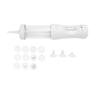 Imagem de YWJLQH Kit para prensar biscoitos, máquina para fazer biscoitos, máquina para fazer biscoitos e decoração faça você mesmo, conjunto de utensílios para assar