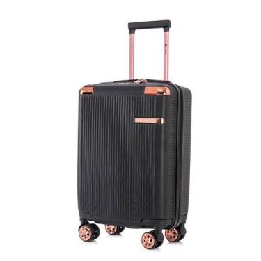 Imagem de Mala de Viagem Pequena de Bordo 10Kg Croácia Maloa Preta