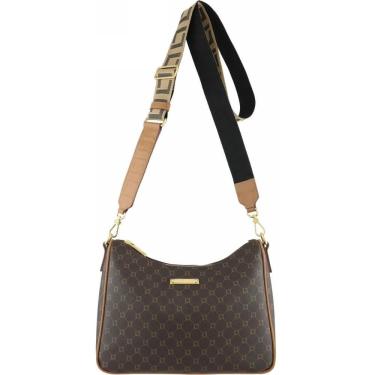 Imagem de Bolsa Luz Da Lua Couro Feminina Monograma/Calf  Mc1063nac