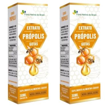 Imagem de KIT 2X Extrato de Própolis em gotas 30ml - Flora Nativa