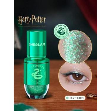 Imagem de Delineador Liquido Glitter Traço Fino Harry Potter - Sheglam, Verde