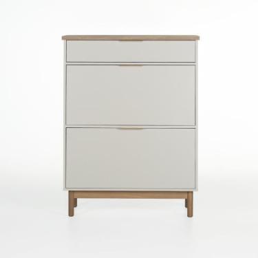 Imagem de Sapateira Kaki 2 Portas 1 Gaveta 120 cm x 88 cm x 35 cm - Casavee, Tau