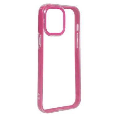 Imagem de Capa Case 3 em 1 Transparente Compatível Iphone 13 Pro Max - Tesla Sto