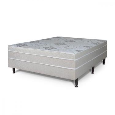 Imagem de Cama Box Casal Conjugada Golden 138x188x37cm Bege Hellen