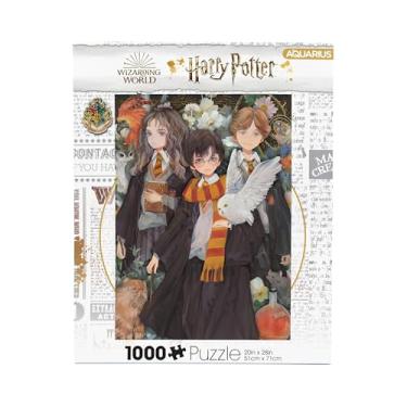 Imagem de AQUARIUS Harry Potter Yume Puzzle (quebra-cabeça de 1000 peças) - antirreflexo - ajuste preciso - praticamente sem pó de quebra-cabeça - colecionáveis oficialmente licenciados Harry Potter - 51 x 71