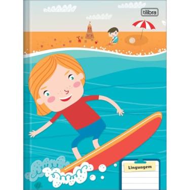 Imagem de Caderno Brochura Capa Dura Linguagem Sapeca - 40 Folhas - Sortido (Pacote com 8 unidades)