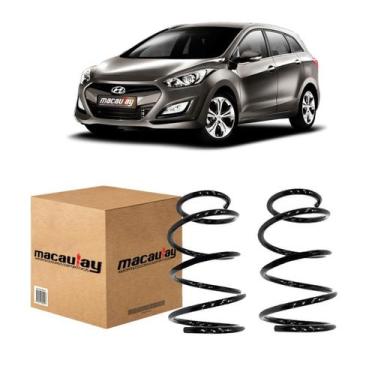 Imagem de Par De Molas Dianteiras Hyundai I30 Altura Macaulay