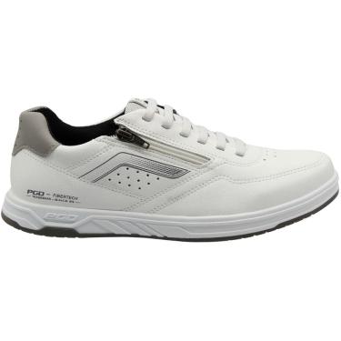 Imagem de Sapatênis Pegada Microfibra Zíper Lateral Fibertech Masculino