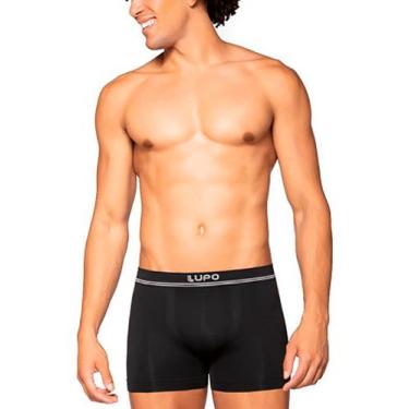 Imagem de Cueca Boxer Lupo 00436-004 Masculina Sem Costura Microfibra T. P/GG, G