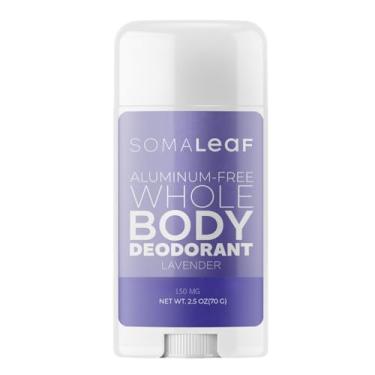 Imagem de Desodorante em bastão de corpo inteiro possui ingredientes de origem natural, desodorante sem alumínio, adequado para homens e mulheres | 72 horas de defesa contra odores, 75 g