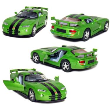 Imagem de KINSMART - Dodge Viper GTR-S 1:36 Scale 5" Die Cast Metal Model Toy Super Sports Race Car (Green)