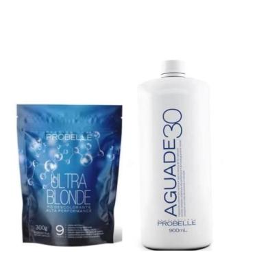Imagem de Kit Pó Descolorante ALTA PERFORMANCE STAND POUCH 300 G + Agua Oxigenad