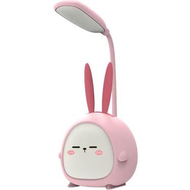 Imagem de Luminária Led Infantil Mesa Abajur Luz Articulável Recarregável - Verd