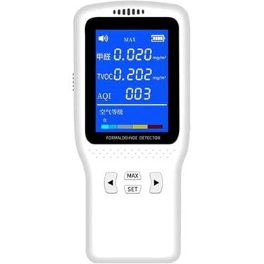 Imagem de Detector De Formaldeído Portátil Altamente Urato - Professiol Testador De Qualidade Do Ar Interno Autoteste Metanol Pm2.5 Uso Doméstico