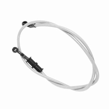 Imagem de GLOGLOW Cabos e Linhas de Freio 50cm de 120cm de Motocicleta Aço de Aço Embreagem de óleo Linha de óleo Tubo para Conversão de Freio de Disco, Adequado para Conversão de a Disco, Adequado para a