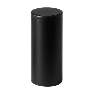 Imagem de Lixeira Automática 50L com Sensor de Proximidade, Aço Inox Redonda, Ta