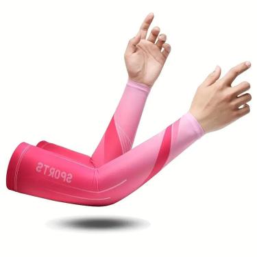 Imagem de Manguito Longo Térmico e Compressão Gold Sports Adulto Dry Proteção Solar Uv+50 - 2 pçs-Unissex