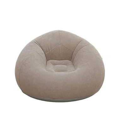 Imagem de Poltrona Puff Inflável Descanso Preguiçoso - Veludo Casa, Fácil De Inflar E Armazenar, Conforto Ideal Para Tempos Livres