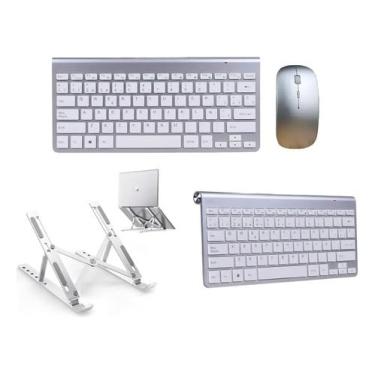 Imagem de BDNET, Teclado E Mouse Sem Fio + Suporte P/Notebook Ultra Ub520 I5