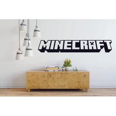 Imagem de Adesivo de Parede Decorativo  Game Gamer Jogo Minecraft - V3 Shop