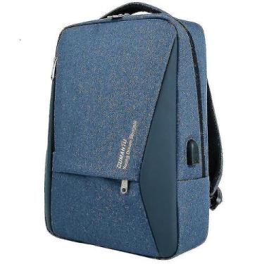 Imagem de Mochilas mochila de nylon impermeável mochila masculina casual bolsa d