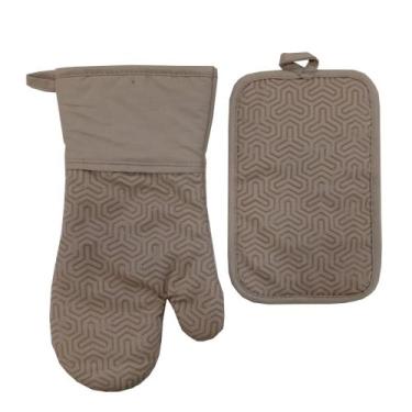 Imagem de Kit luva neoprene silica 2 pecas - Niazitex, Bege