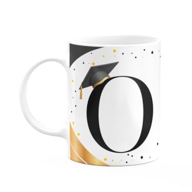 Imagem de JPS INFO, Caneca de Formatura - Inicial do nome letra O - 325ml