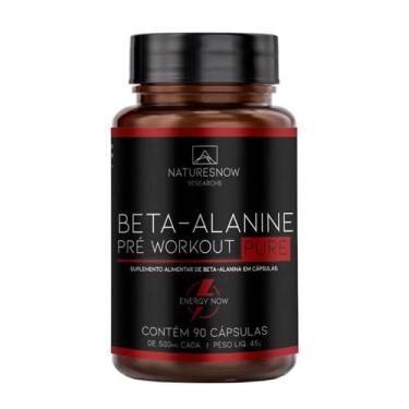 Imagem de Beta Alanine Pure 90 Capsulas - Natures Now