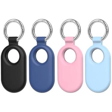 Imagem de Capa de silicone, pacote com 4 unidades para Samsung Galaxy SmartTag2 