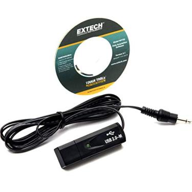 Imagem de Extech 407752 Software e cabo para medidor de nível de som Extech modelo 407750