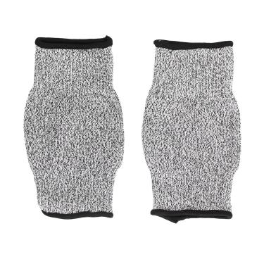 Imagem de 2 protetores de braço nível 5 com corte de segurança para cozinha, marcenaria, jardinagem, para pele fina, antiabrasão, proteção de braço para jardim, cozinha