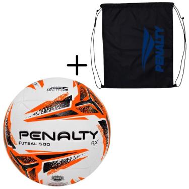Imagem de Kit 01 Bola De Futsal Penalty RX 500 XXIII 2023+1 Bolsa,Sacola Penalty De Ginastica Academia Gym Bag-Masculino