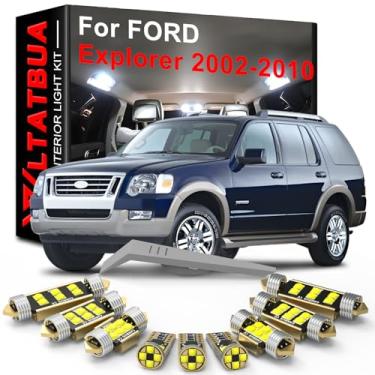 Imagem de Kit de luz interior LED para substituição do pacote para FORD Explorer 2002 2003 2004 2005 2006 2007 2008 2009 2010