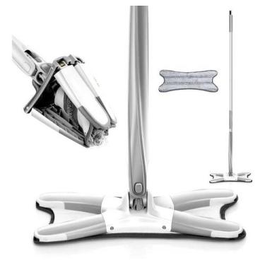 Imagem de Rodo Mop Twist 360 Esfregão Giratório Torção Lava Torce Seca - DropJT