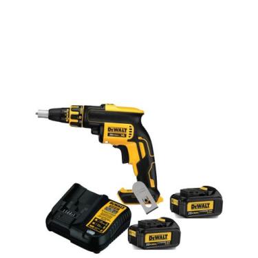 Imagem de Parafusadeira Drywall Gesso 2 Baterias 20v 3ah Dewalt Dcf620