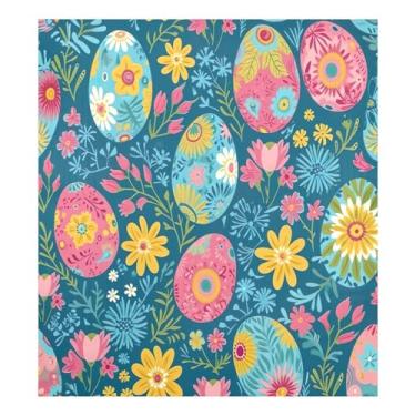 Imagem de Blueangle Capa magnética de ovos de páscoa para lava-louças, decoração da capa frontal da máquina de lavar louça, adesivos de eletrodomésticos, adesivos de eletrodomésticos, 58 cm C x 66 cm adesivo