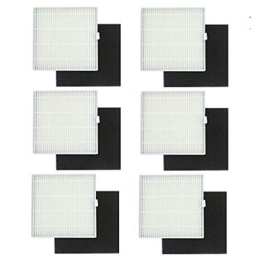 Imagem de Peças de acessórios consumíveis de eletropano, 10 peças de substituição de pano de esfregão para aspirador de pó Robô ILIFE V8s Pro, 6 Pack Filters