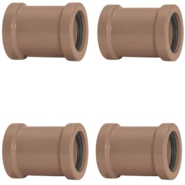 Imagem de Luva de Correr 32mm PVC Encanamento Conexão | Akato | Kit 04 Un