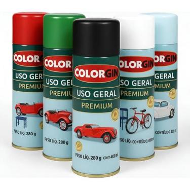 Imagem de Spray ColorGin Uso Geral - SHERWIN WILLIAMS, Branco Brastemp