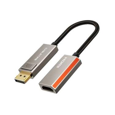 Imagem de Adaptador Gamer DisplayPort 1.4 para HDMI 2.1 8K 60Hz 4K 144Hz 2K 240H