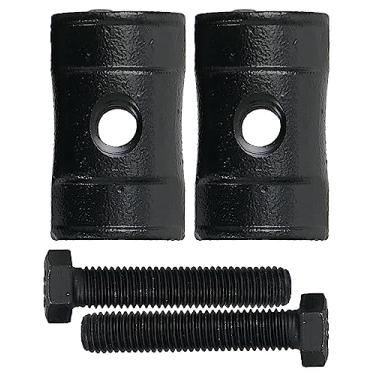 Imagem de EMIHO Porcas de bloco de ajuste de chave de barra de torção com parafusos para Chevy Silverado Tahoe Blazer Avalanche Express Suburban Cadillac GMC Sierra Jimmy Replace 11561233 15530026, conjunto de