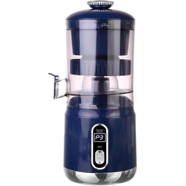 Imagem de Espremedor Elétrico Portátil 125W Recarregável 2400mAh – Copo 850ml, Motor Potente e Sucos Rápidos (Azul)