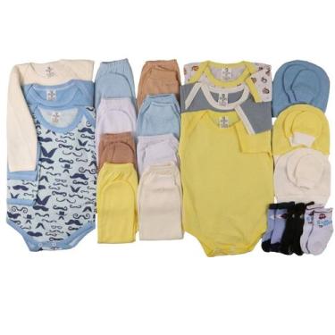 Imagem de Kit C 23 Peças Body Mijão Roupas Bebê Maternidade Enxoval - Batutinhas
