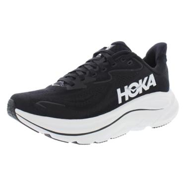 Imagem de HOKA Clifton 10 Tênis feminino, Preto/branco, 39