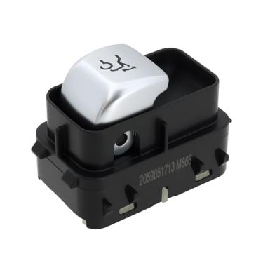 Imagem de The Lord of the Tools Interruptor de liberação da tampa da bagageira traseira A2059051713 2059051713 compatível com Mercedes-Benz C-Class W205