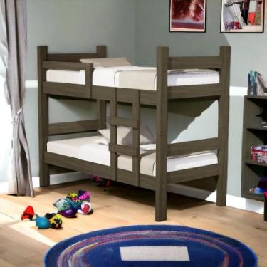 Imagem de Beliche Versátil Letícia Castanho com 02 Colchões Cambel - VJ Móveis