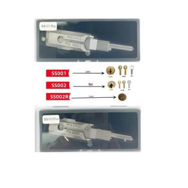 Imagem de Lishi 2 em 1 estilo SS001 SS002 pro lock pick e decodificador - itstoo