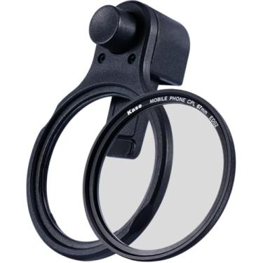 Imagem de Kase Filtro magnético para smartphone de 67 mm compatível com Xiaomi 15 Ultra, Vivo X200 Pro, iPhone 17 Pro Max (CPL + clipe magnético)