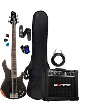 Imagem de Contrabaixo Tagima Millenium Top 5 Ativo + Cubo Cb60